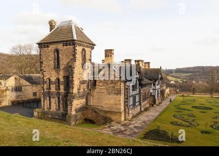 Shibden Hall vicino a Halifax, West Yorkshire Foto Stock