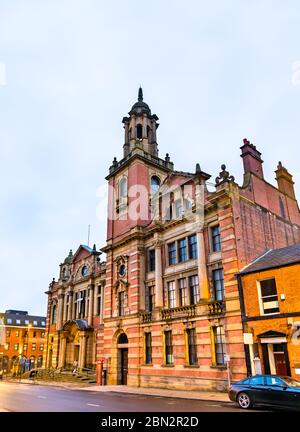 Architettura di Leeds in Inghilterra Foto Stock
