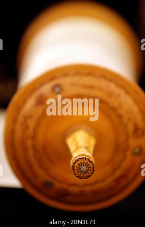 Beth Yaakov Sinagoga. Torah scorre. Ginevra. Svizzera. Foto Stock