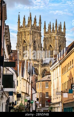 York Minster in Inghilterra Foto Stock