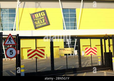 La Big Yellow Self Storage Company a South Wimbledon, Londra. Foto Stock