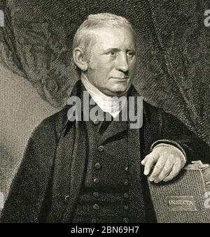 WILLIAM KIRBY (1759-1850) entomologo inglese e sacerdote di campagna. Foto Stock