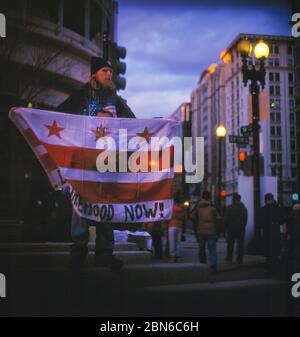 Obama seconda inaugurazione a Washington DC 21 gennaio 2013 Foto Stock