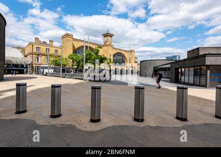 Stazione di King's Cross durante il Lockdown Covid 19. Foto Stock