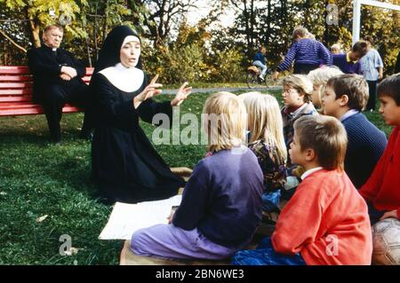 Wie gut, daß es Maria gibt, Fernsehserie, Deutschland 1989 - 1991, Regione: Justus Pfaue, Folge: Eskimos sind glücklich, Darsteller: Thekla Carola Wied Foto Stock