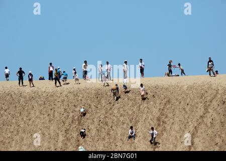 Tottori Sand Dunes, tottori, Giappone Foto Stock