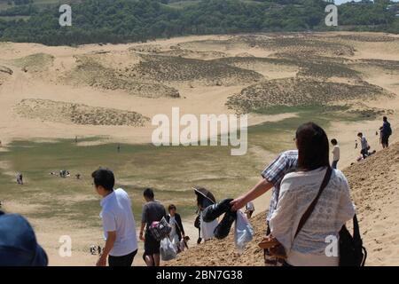 Tottori Sand Dunes, tottori, Giappone Foto Stock