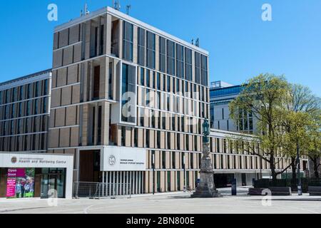 Università di Edimburgo Dugald Stewart Building, su Bristo Square, Southside, Edimburgo, Scozia, Regno Unito Foto Stock