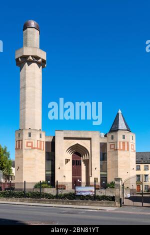 Moschea centrale di Edimburgo su Potterrow, Newington, Edimburgo, Scozia, Regno Unito Foto Stock