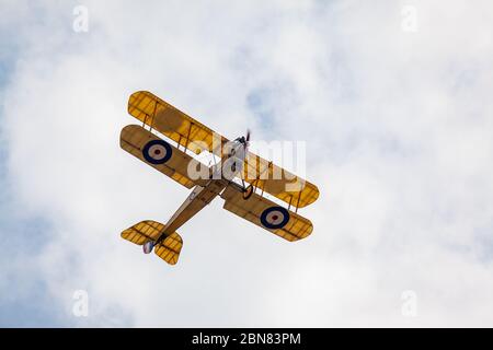 Bremont Great War Display Team BE2c RIAT, Fairford 2018 Foto Stock