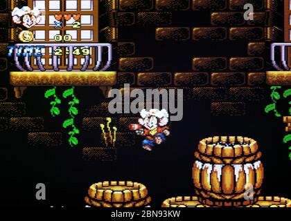 Un American Tail Fievel va ad ovest - SNES Super Nintendo - solo per uso editoriale Foto Stock