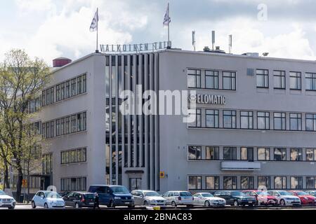 Turun Valkoinen talo Oy (Casa Bianca della Compagnia Turku) a Turku Finlandia Foto Stock