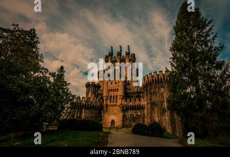 Butron castle Foto Stock