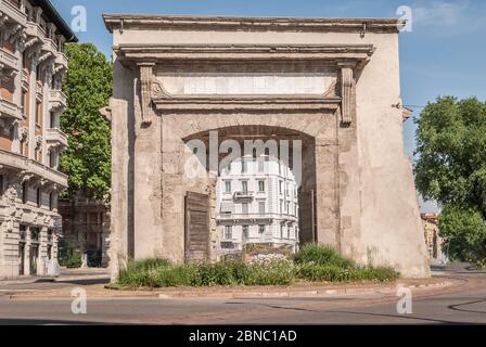 Porta Romana a Milano Foto Stock