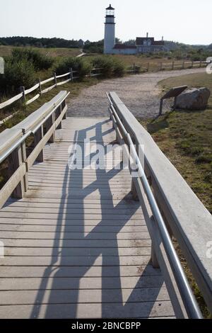 faro di Cape cod, Massachussetts Foto Stock