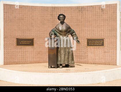 Sojourner Truth Monument Battle Creek Michigan Foto Stock