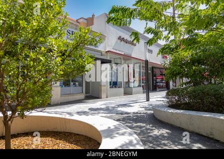 Negozi Miracle Mile, Coral Gables Miami Florida Foto Stock