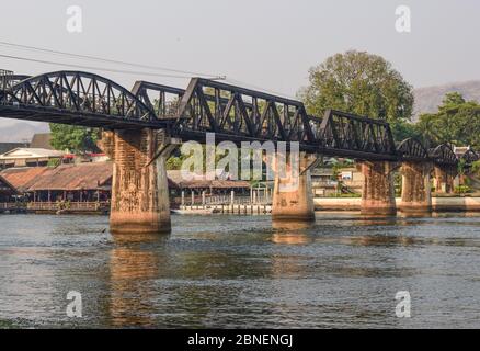 Ponte sul Fiume Kwai Foto Stock