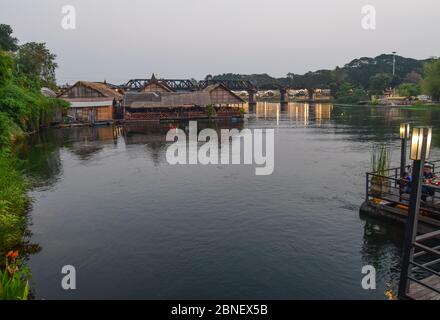 Ponte sul Fiume Kwai Foto Stock