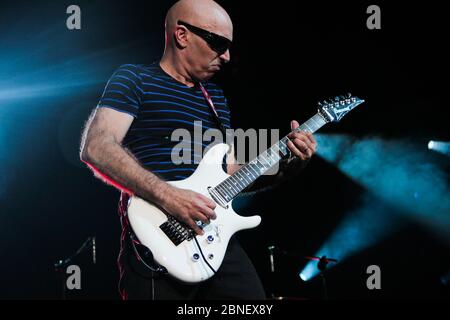 RIO DE JANEIRO, 12.10.2012: G3 con Joe Satriani, Steve Morse e John Petrucci suona alla Citibank Hall (Néstor J. Beremblum) Foto Stock