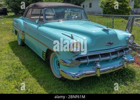 1954 Chevy Bel Air (convertibile) Foto Stock