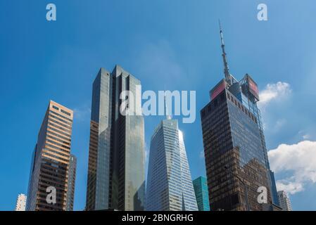 Grattacielo a New York City, Stati Uniti. Foto Stock