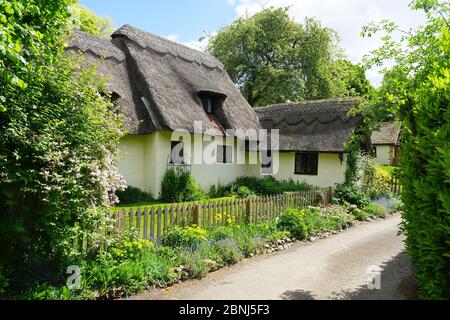 Un cottage di campagna a Rushden Foto Stock