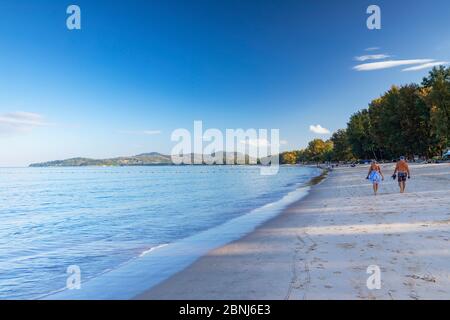 Bang Tao Beach, Phuket, Thailandia, Sud-est asiatico, in Asia Foto Stock