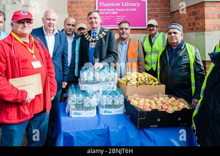 Green Street Festival supposto da Newham Stroke Club e Ahamdiyya Muslim Association, Green Street, East London, Londra Foto Stock