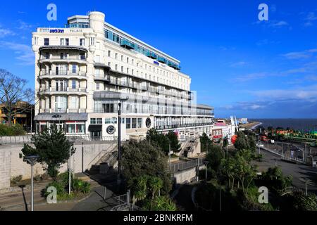 The Palace Hotel, Royal Terrace, Southend-on-Sea Town, Thames Estuary, Essex, County, Inghilterra, UK Foto Stock