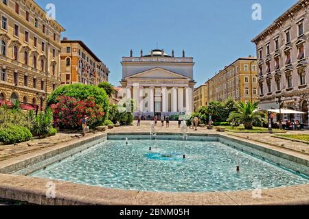 Chiesa di Sant'Antonio in Piazza Sant'Antonio nuovo, Trieste, Italia. Foto Stock