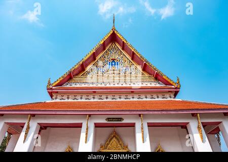 Bangkok / Thailandia - 19 gennaio 2020: Edificio del Museo Nazionale di Bangkok nel centro storico Foto Stock
