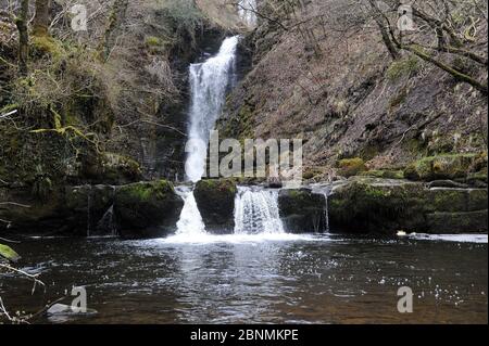 Gam. Di Einion di Sgwd. Foto Stock