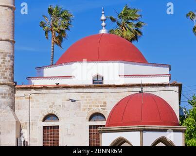 Moschea Deftertar, Kos, Kos, Dodecanesi, Grecia, Europa Foto Stock