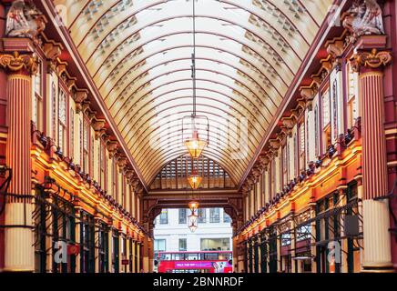 Mercato Leadenhall, London, England, Regno Unito Foto Stock