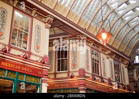 Mercato Leadenhall, London, England, Regno Unito Foto Stock