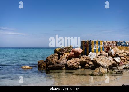 benvenuti in tunisia, benvenuti a sousse Foto Stock