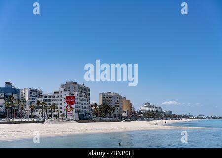 benvenuti in tunisia, benvenuti a sousse Foto Stock