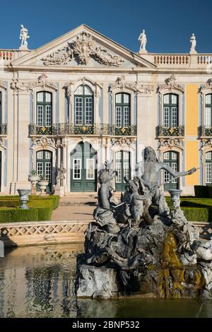 Palacio Nacional de Queluz, Lisbona, Portogallo Foto Stock