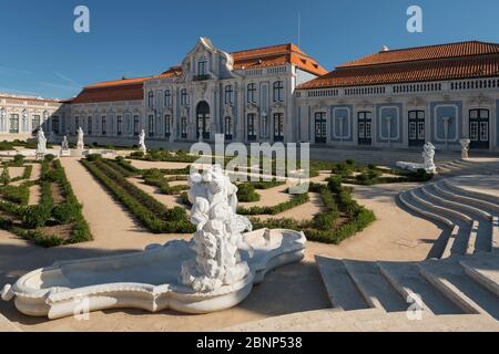 Palacio Nacional de Queluz, Lisbona, Portogallo Foto Stock