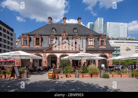 Hauptwache, an der Hauptwache, Frankfurt am Main, Assia, Germania, Europa Foto Stock