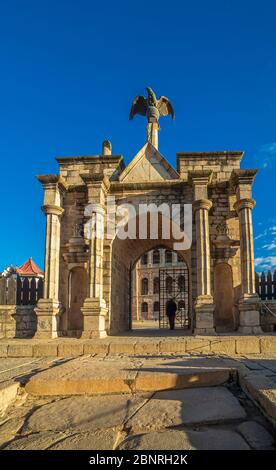 Palazzo reale complesso - Rova di Antananarivo, Madagascar Foto Stock