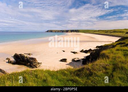 Tolsta Beach, Isle of Lewis, Western Isles, Scotland, Regno Unito Foto Stock