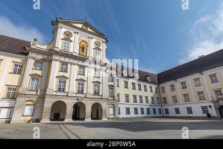 Impressioni del famoso Monastero Kremspuenster in alta Austria Foto Stock