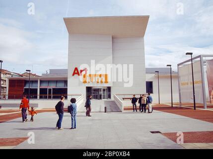 Centro d'Arte moderna Artium. Vitoria, provincia di Alava, Paesi Baschi, Spagna. Foto Stock