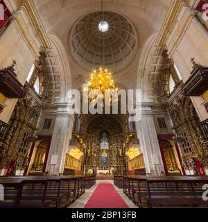 PORTO, PORTOGALLO - 27 FEBBRAIO 2017: Cattedrale di Porto (se do Porto) nel centro storico di Porto. Foto Stock