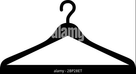 Icona di aggancio isolata su fondo piatto bianco Illustrazione Vettoriale