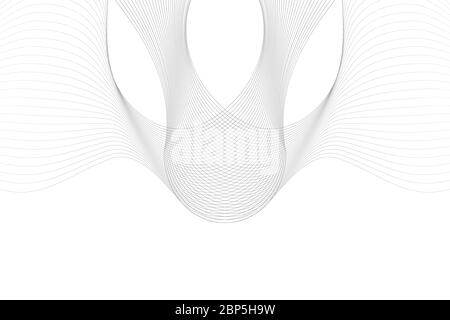Linee eleganti grigie, sfondo astratto. Foto Stock