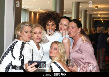 Tina BORDIHN,Katja Burkard,Marie Amiere,Brita Segger,Katy Karrenbauer e Jennifer Knaeble,Ladies lunch a beneficio della Fondazione tedesca Stroke Help all'Hotel le Meridien,Hamburg,04.06.2019 Foto Stock