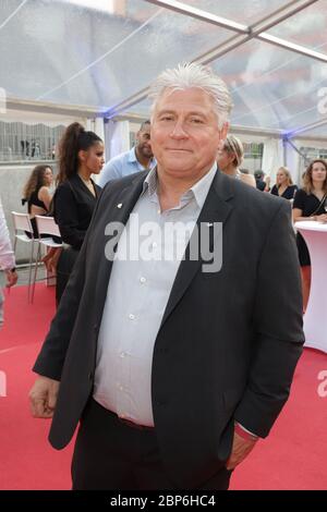 Carsten Marek,evento di ritorno della promozione Universe box alla Great Elbstrasse, Amburgo, 15.06.2019 Foto Stock